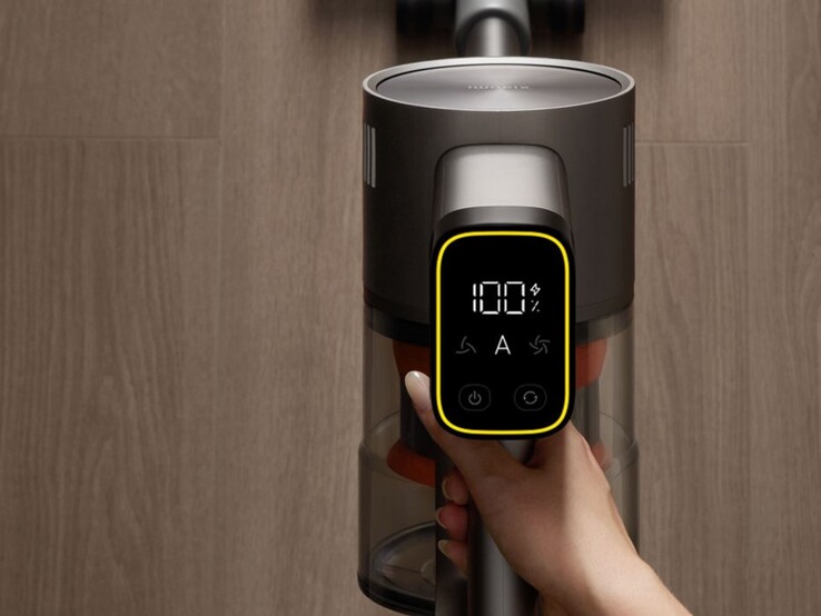 Пылесос Xiaomi Vacuum Cleaner G30 Max оснащен цифровым дисплеем. (Источник изображения: Xiaomi)