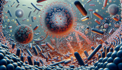 Исследователи из Университета Монаша в Австралии совершили прорыв в борьбе с мультирезистентными микробами - с помощью искусственного интеллекта. (Источник изображения: DallE3)