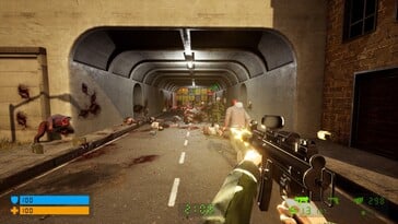 На изображении: скриншот игрового процесса из игры «Codename CURE II».