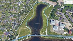Определение местоположения с помощью GNSS: озеро