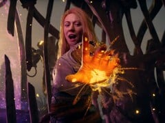 Показан баннер Лауфей из God of War.