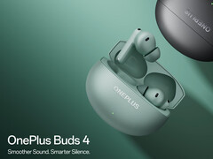 Buds 4 (на фото) стоит $99,99 с вводным промокодом (Источник изображения: OnePlus - отредактировано)