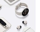 Часы серии Pixel Watch 3 должны быть доступны в размерах 41 мм и 45 мм. (Источник изображения: Google через 91mobiles &amp; @OnLeaks)
