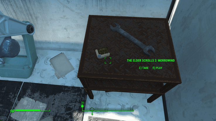 Голокассета The Elder Scrolls Morrowind в Fallout 4