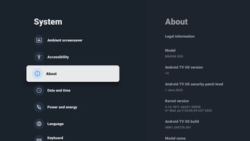 Эти телевизоры пропускают Android TV 12 и сразу переходят к Android 14. (Источник изображения: пользователь Reddit roshis_Saha_Swopna)