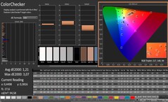 CalMAN - ColorChecker, наша калибровка