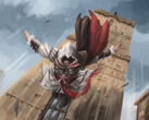 У ныне отмененной игры Assassin's Creed было кодовое название "Project Scarlet". На картинке - фан-арт Эцио Аудиторе из серии AC. (Источник изображения: u/artofani через r/IndianGaming)