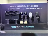 Клавиатура Asus ROG Falcata и мышь Harpe 2 Ace были показаны на выставке Computex 2025 (источник изображения: Notebookcheck)