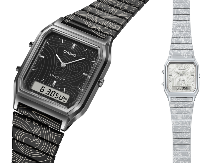 Часы Casio Vintage x Liberty. (Источник изображения: Casio)