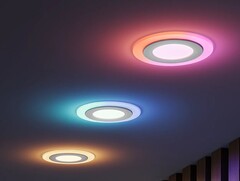 Встраиваемые светильники Govee Smart Recessed Lights Pro с ночной подсветкой (на фото) уже поступили в продажу. (Источник изображения: Govee)