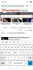 Xiaomi Mi 8 Explorer Edition – клавиатура MIUI в портретном виде