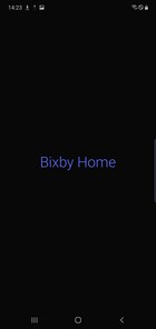 Домашний экран Bixby