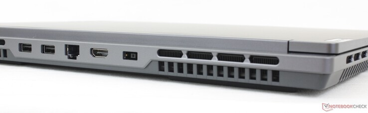 Задняя сторона: 2x USB-A 3.2 Gen. 2, гигабитный Ethernet, HDMI 2.1, разъем питания