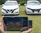 Один автомобиль был обработан "холодной" краской Nissan, другой - традиционной автомобильной краской. Холодная краска показала снижение температуры наружной поверхности на 12 градусов Цельсия, а внутренней - на 5 градусов Цельсия. (Источник изображения: Nissan)