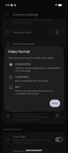 Варианты форматов видео