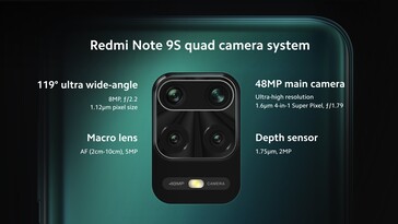 Основная камера Redmi Note 9S. (Источник: YouTube)