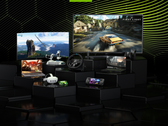 Изображение, служащее рекламным ходом для сайта Nvidia GeForce Now