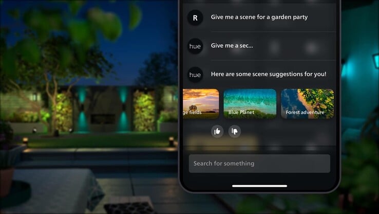ИИ-помощник Philips Hue. (Источник изображения: Signify)