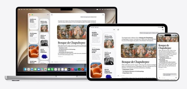 Приложение Siri доступно на всех платформах.