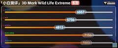 3DMark WildLife Extreme.  (Источник изображения: Xiaobai's Tech Reviews)