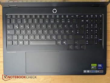 Клавиатура и сенсорная панель