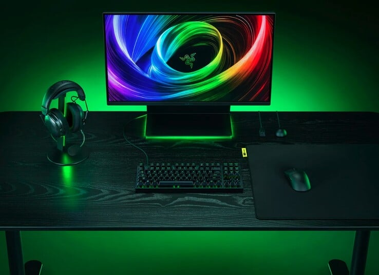 Гарнитура Razer Base Station V3 может взаимодействовать с программным обеспечением Razer Synapse для смены профиля RGB.