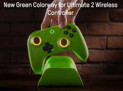 Беспроводной контроллер 8BitDo Ultimate 2 теперь доступен в новом зеленом цвете. (Источник изображения: 8BitDo)