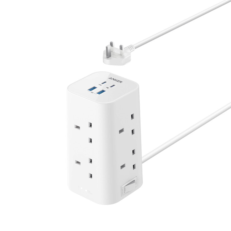 Разветвитель питания Anker USB Power Strip (12 в 1, 20 Вт). (Источник изображения: Anker)