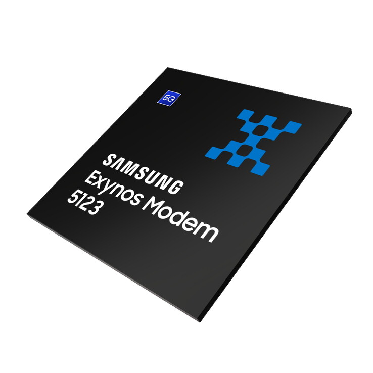 Новый 5G-модем Exynos Modem 5123. (Источник: Samsung)