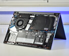 Lenovo ThinkBook 14 Gen 8 IAL, со снятой задней крышкой (источник изображения: Benjamin Herzig/Notebookcheck)