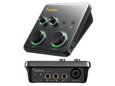 Аудиоинтерфейс Maono P1 оснащён разъёмом XLR/Mic и инструментальным разъёмом 1/4 дюйма.