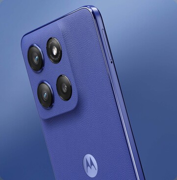 Motorola Edge 60 Stylus имеет заднюю панель из веганской кожи. (Источник изображения: Motorola)