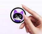 Oppo Bubble можно прикрепить к смартфону в качестве магнитного дополнительного дисплея.