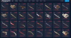 Скриншот с сайта отслеживания цен CS2 Price Empire (источник изображения: Price Empire)