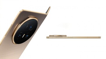 Модель Honor Magic V5 в цвете Dawn Gold не является самой тонкой из существующих складных моделей, но версия Ivory White является таковой.
