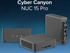 Новые мини-ПК NUC 15 Pro Cyber можно конфигурировать с различными процессорами (Источник изображения: Simply NUC)