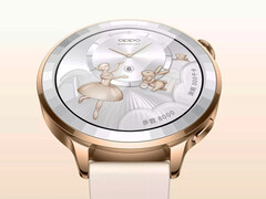 Oppo Watch X3 Mini в одном из трех начальных цветов.