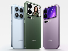 Xiaomi 17, Xiaomi 17 Pro Max и Xiaomi 17 Pro слева направо. (Источник изображения: Xiaomi)