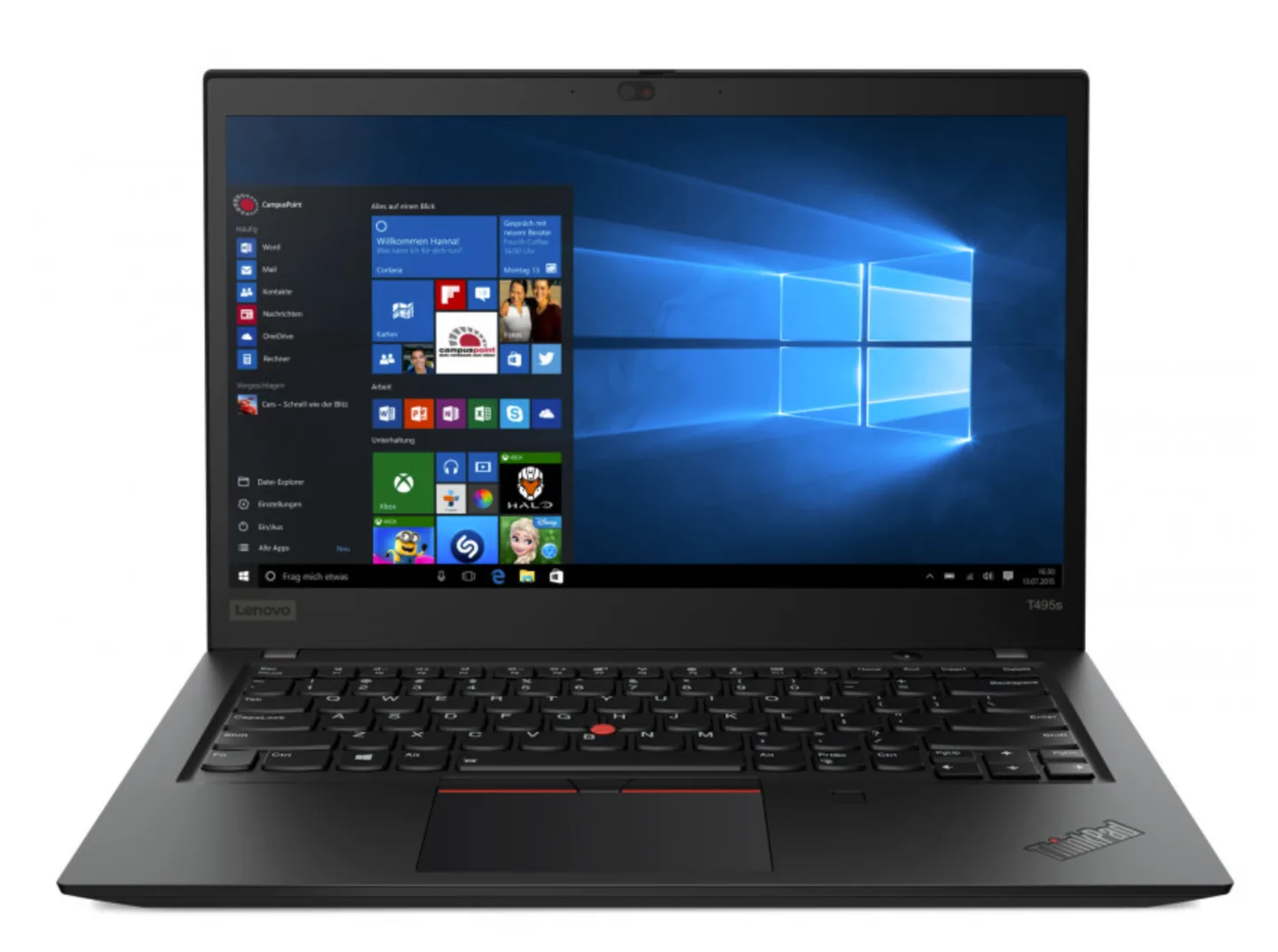 Ноутбук Lenovo ThinkPad T495s (Ryzen 7 PRO 3700U, Radeon RX Vega