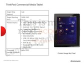 Lenovo похоже планирует выпустить планшет ThinkPad